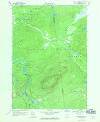 Mount Matumbla New York Historical topographic map, 1:24000 scale, 7.5 X 7.5 Minute, Year 1968