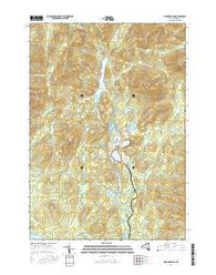 Mount Adams New York Current topographic map, 1:24000 scale, 7.5 X 7.5 Minute, Year 2016