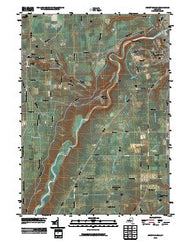 Mount Morris New York Historical topographic map, 1:24000 scale, 7.5 X 7.5 Minute, Year 2010