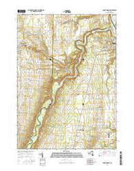 Mount Morris New York Current topographic map, 1:24000 scale, 7.5 X 7.5 Minute, Year 2016