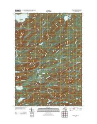 Mount Tom New York Historical topographic map, 1:24000 scale, 7.5 X 7.5 Minute, Year 2013