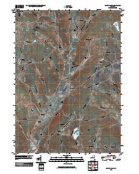 Mount Vision New York Historical topographic map, 1:24000 scale, 7.5 X 7.5 Minute, Year 2010