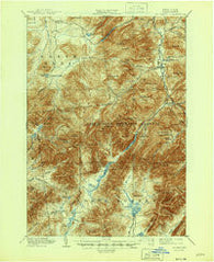 Mt. Marcy New York Historical topographic map, 1:62500 scale, 15 X 15 Minute, Year 1902