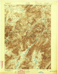 Mt. Marcy New York Historical topographic map, 1:62500 scale, 15 X 15 Minute, Year 1895