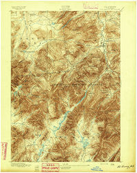 Mt. Marcy New York Historical topographic map, 1:62500 scale, 15 X 15 Minute, Year 1895