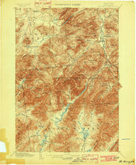 Mt. Marcy New York Historical topographic map, 1:62500 scale, 15 X 15 Minute, Year 1902