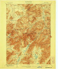 Mt. Marcy New York Historical topographic map, 1:62500 scale, 15 X 15 Minute, Year 1902