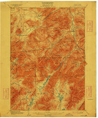 Mt. Marcy New York Historical topographic map, 1:62500 scale, 15 X 15 Minute, Year 1902