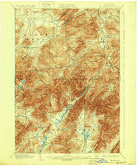 Mt. Marcy New York Historical topographic map, 1:62500 scale, 15 X 15 Minute, Year 1902