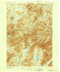 Mt. Marcy New York Historical topographic map, 1:62500 scale, 15 X 15 Minute, Year 1902
