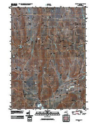 Munnsville New York Historical topographic map, 1:24000 scale, 7.5 X 7.5 Minute, Year 2010