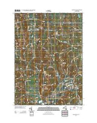 Munnsville New York Historical topographic map, 1:24000 scale, 7.5 X 7.5 Minute, Year 2013