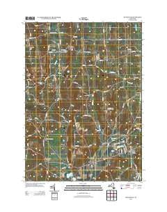 Munnsville New York Historical topographic map, 1:24000 scale, 7.5 X 7.5 Minute, Year 2013