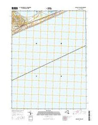 Napeague Beach New York Current topographic map, 1:24000 scale, 7.5 X 7.5 Minute, Year 2016