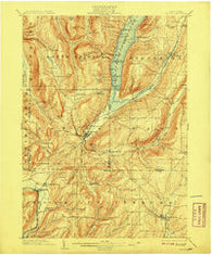 Naples New York Historical topographic map, 1:62500 scale, 15 X 15 Minute, Year 1903