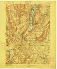 Naples New York Historical topographic map, 1:62500 scale, 15 X 15 Minute, Year 1903