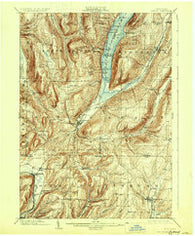 Naples New York Historical topographic map, 1:62500 scale, 15 X 15 Minute, Year 1903