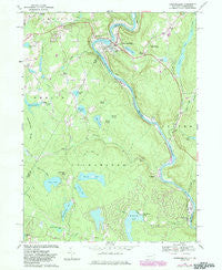Narrowsburg New York Historical topographic map, 1:24000 scale, 7.5 X 7.5 Minute, Year 1968