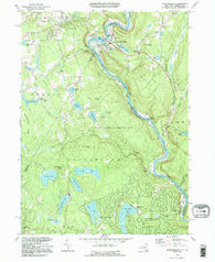Narrowsburg New York Historical topographic map, 1:24000 scale, 7.5 X 7.5 Minute, Year 1994