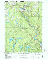 Narrowsburg New York Historical topographic map, 1:24000 scale, 7.5 X 7.5 Minute, Year 1997