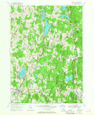 Nassau New York Historical topographic map, 1:24000 scale, 7.5 X 7.5 Minute, Year 1953
