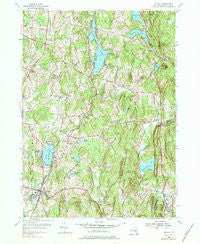 Nassau New York Historical topographic map, 1:24000 scale, 7.5 X 7.5 Minute, Year 1953