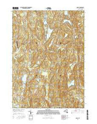 Nassau New York Current topographic map, 1:24000 scale, 7.5 X 7.5 Minute, Year 2016