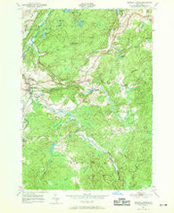 Natural Bridge New York Historical topographic map, 1:24000 scale, 7.5 X 7.5 Minute, Year 1951