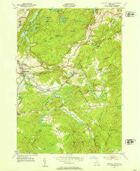 Natural Bridge New York Historical topographic map, 1:24000 scale, 7.5 X 7.5 Minute, Year 1951