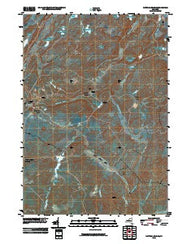 Natural Bridge New York Historical topographic map, 1:24000 scale, 7.5 X 7.5 Minute, Year 2010