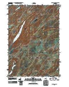 Natural Dam New York Historical topographic map, 1:24000 scale, 7.5 X 7.5 Minute, Year 2010
