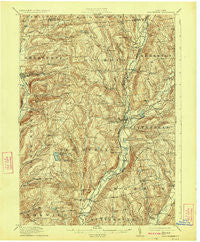 New Berlin New York Historical topographic map, 1:62500 scale, 15 X 15 Minute, Year 1912