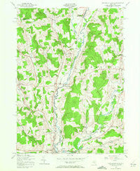New Berlin North New York Historical topographic map, 1:24000 scale, 7.5 X 7.5 Minute, Year 1943