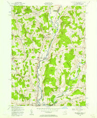 New Berlin North New York Historical topographic map, 1:24000 scale, 7.5 X 7.5 Minute, Year 1943