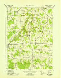 New Boston New York Historical topographic map, 1:31680 scale, 7.5 X 7.5 Minute, Year 1943