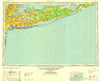 New York New York Historical topographic map, 1:250000 scale, 1 X 2 Degree, Year 1958