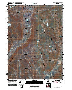 New Berlin South New York Historical topographic map, 1:24000 scale, 7.5 X 7.5 Minute, Year 2010