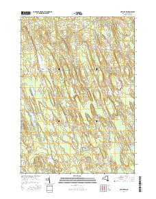 New Haven New York Current topographic map, 1:24000 scale, 7.5 X 7.5 Minute, Year 2016