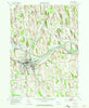 Newark New York Historical topographic map, 1:24000 scale, 7.5 X 7.5 Minute, Year 1952
