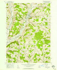 Newark Valley New York Historical topographic map, 1:24000 scale, 7.5 X 7.5 Minute, Year 1956