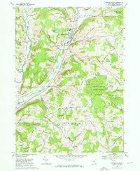 Newark Valley New York Historical topographic map, 1:24000 scale, 7.5 X 7.5 Minute, Year 1969