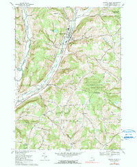 Newark Valley New York Historical topographic map, 1:24000 scale, 7.5 X 7.5 Minute, Year 1969