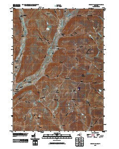 Newark Valley New York Historical topographic map, 1:24000 scale, 7.5 X 7.5 Minute, Year 2010
