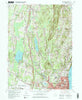 Newburgh New York Historical topographic map, 1:24000 scale, 7.5 X 7.5 Minute, Year 1957