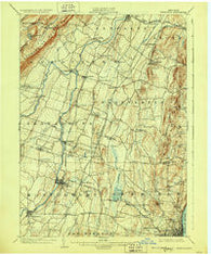 Newburgh New York Historical topographic map, 1:62500 scale, 15 X 15 Minute, Year 1903