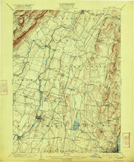 Newburgh New York Historical topographic map, 1:62500 scale, 15 X 15 Minute, Year 1903