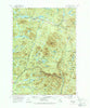 Newcomb New York Historical topographic map, 1:62500 scale, 15 X 15 Minute, Year 1954