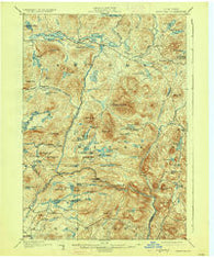Newcomb New York Historical topographic map, 1:62500 scale, 15 X 15 Minute, Year 1901