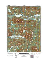 Newcomb New York Historical topographic map, 1:24000 scale, 7.5 X 7.5 Minute, Year 2013