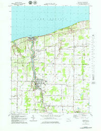 Newfane New York Historical topographic map, 1:25000 scale, 7.5 X 7.5 Minute, Year 1978